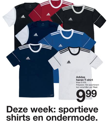 aanbieding adidas shirts|adidas heren nl.